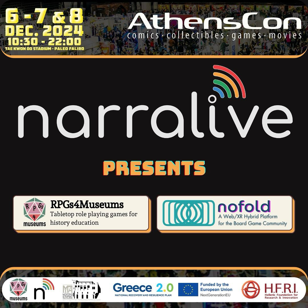 Narralive at AthensCon 2024